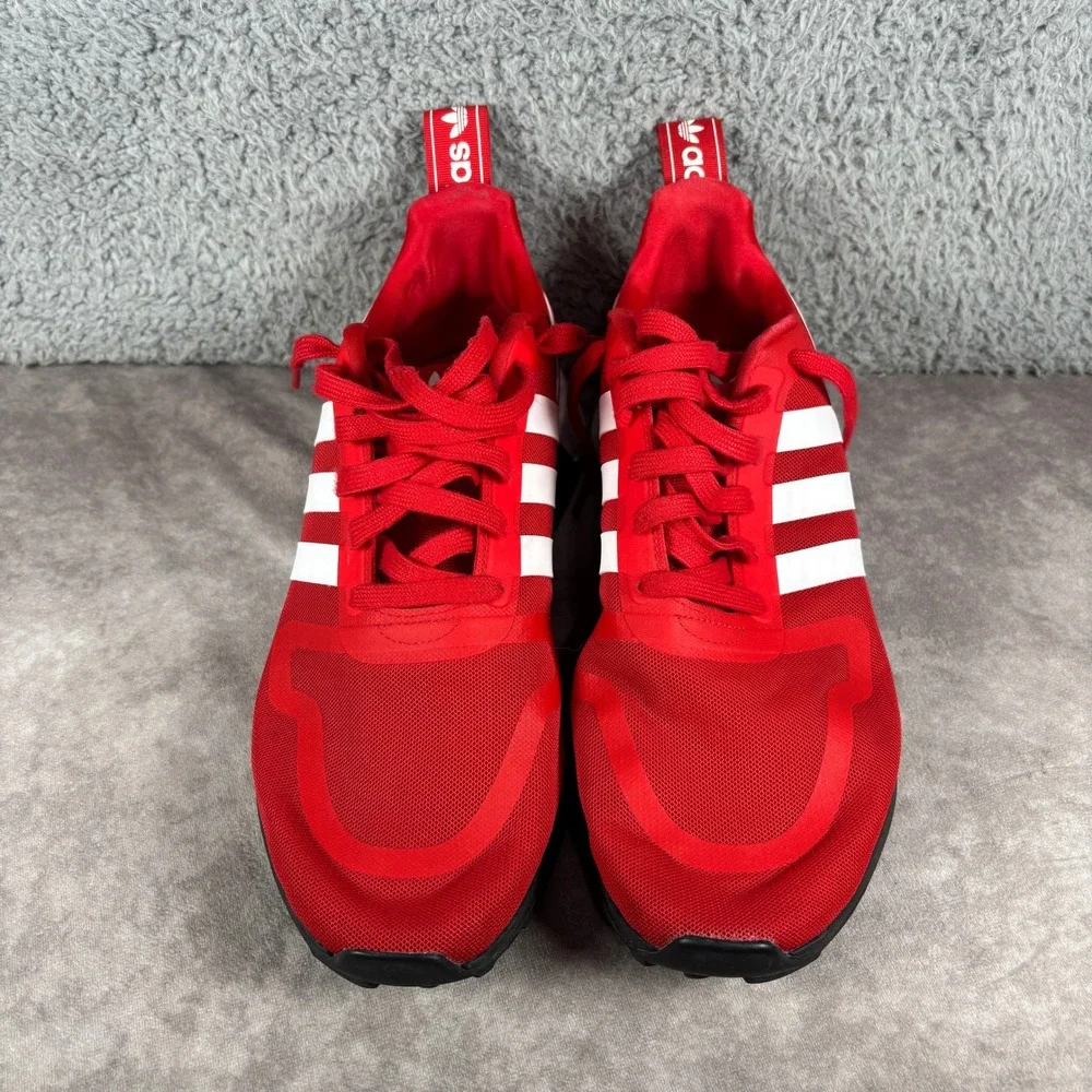 Adidas Sneakers Mens 10 Red Retropy F2 GZ3534 Low Top Athletic Mesh Shoes